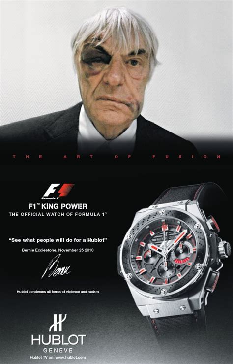 ecclestone hublot|bernie eccclestone.